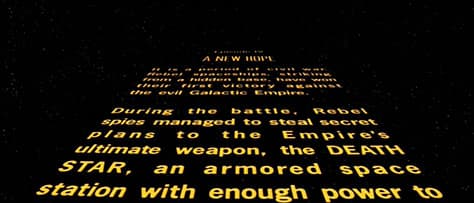 Star Wars: Episode IV Opening Crawl